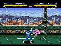 Mighty Morphin Power Rangers (Megadrive) sur Sega Megadrive